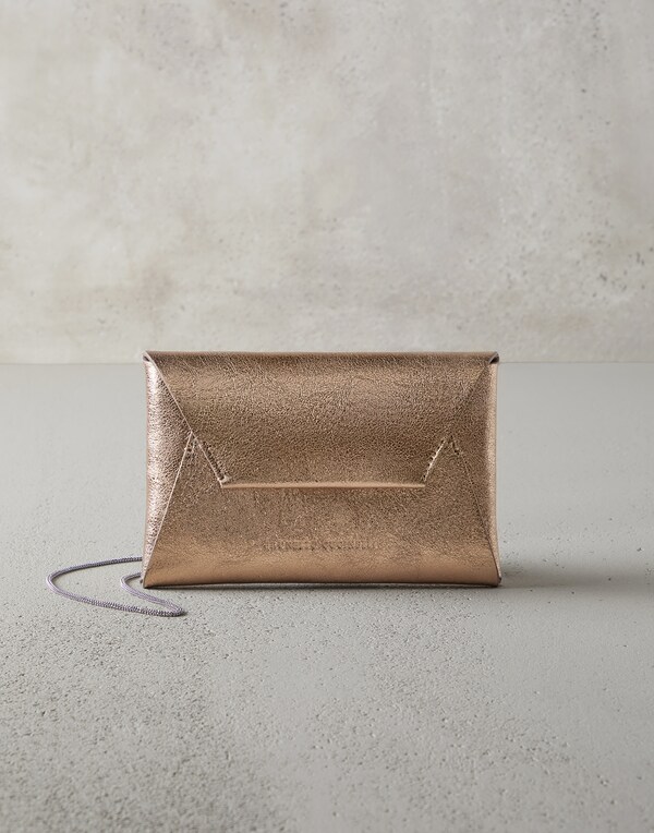 Bag with monili Gold Woman - Brunello Cucinelli 