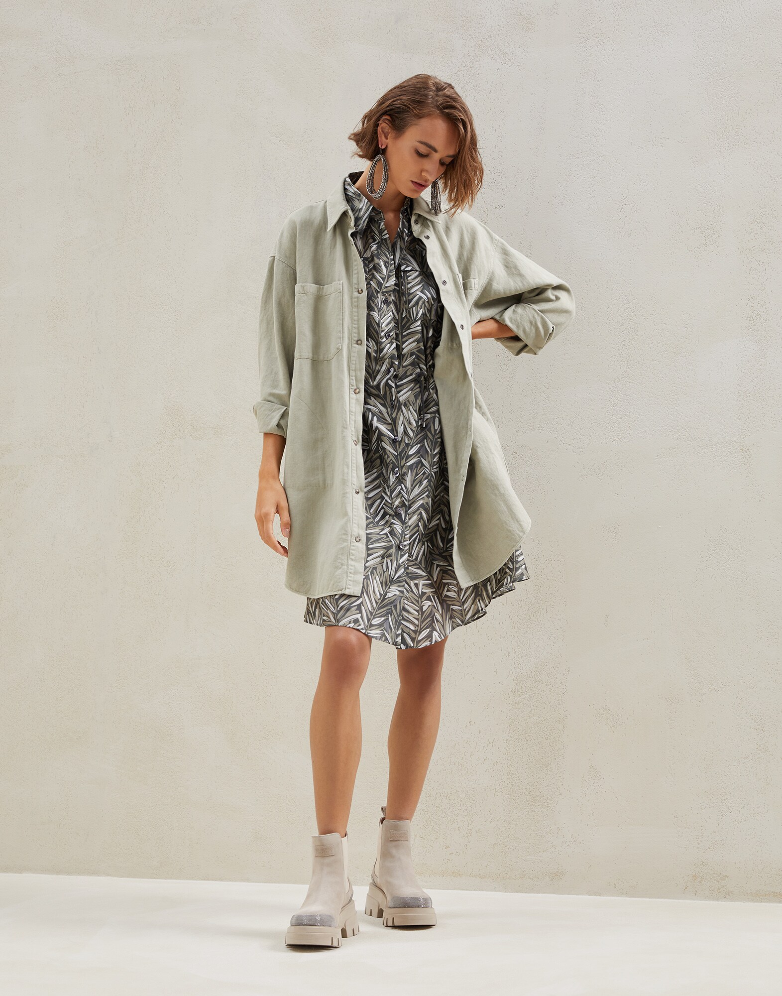 Outerwear Jacket - Full look