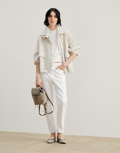 Abrigo de Punto - Vista look completo
