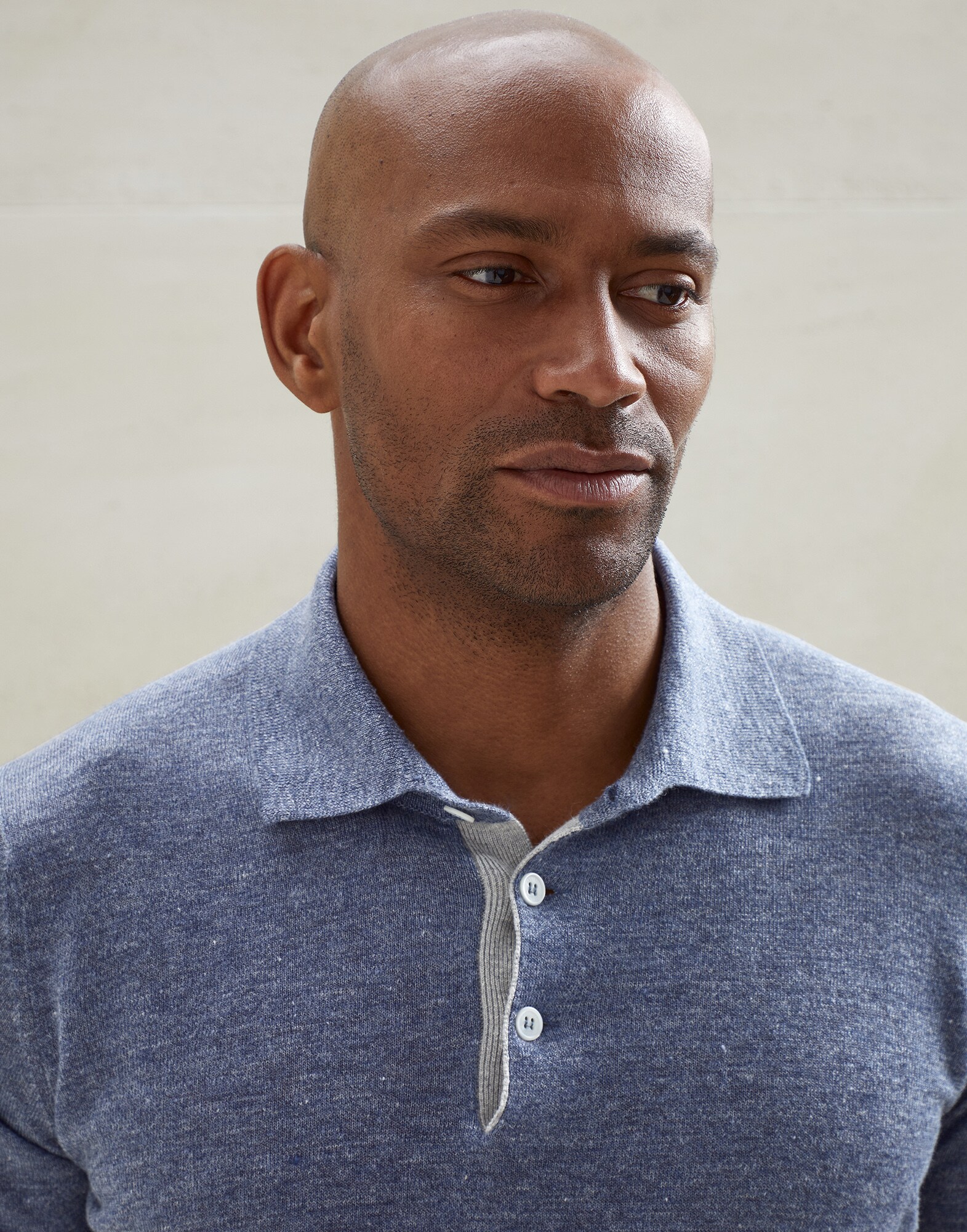 Polo-Style Sweater - Detail view