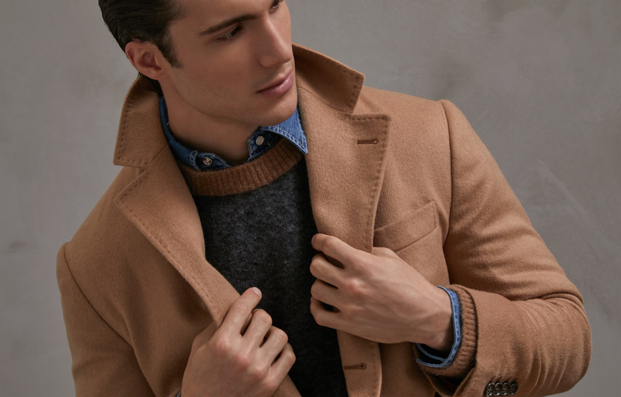 Coat Camel Man 5 - Brunello Cucinelli