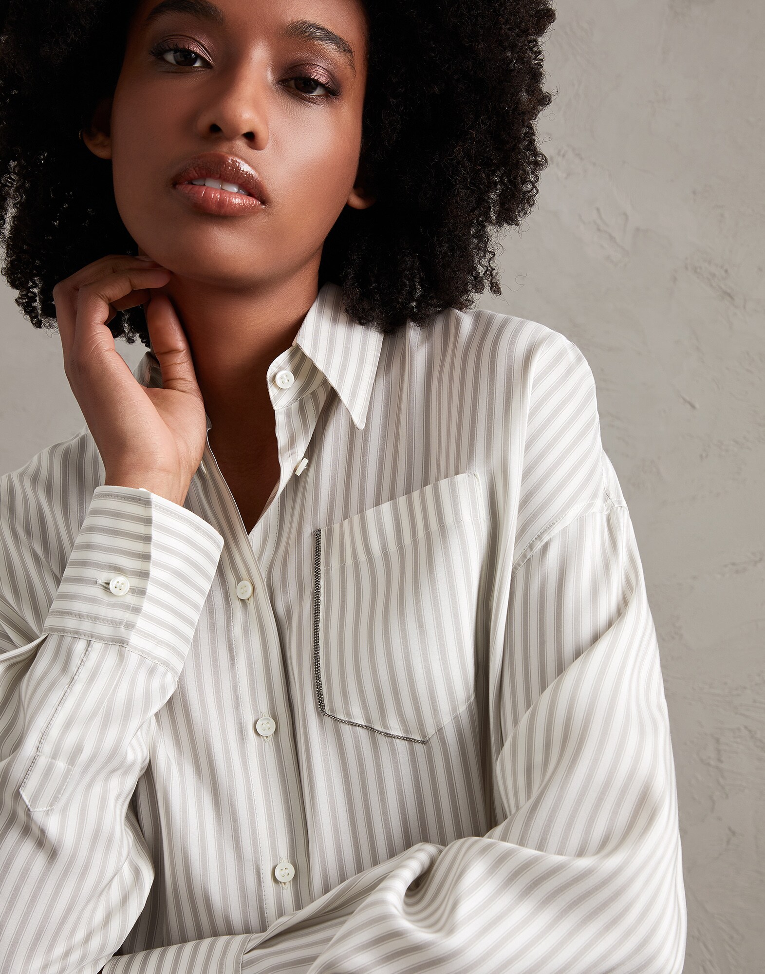 Silk Shirt - Detail view