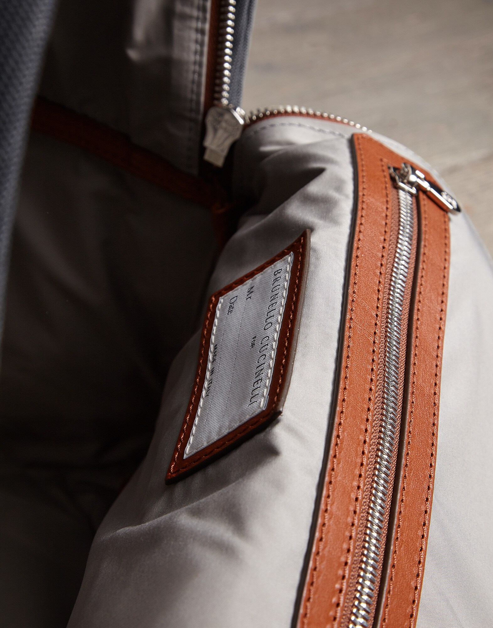Backpack Lead Man 4 - Brunello Cucinelli