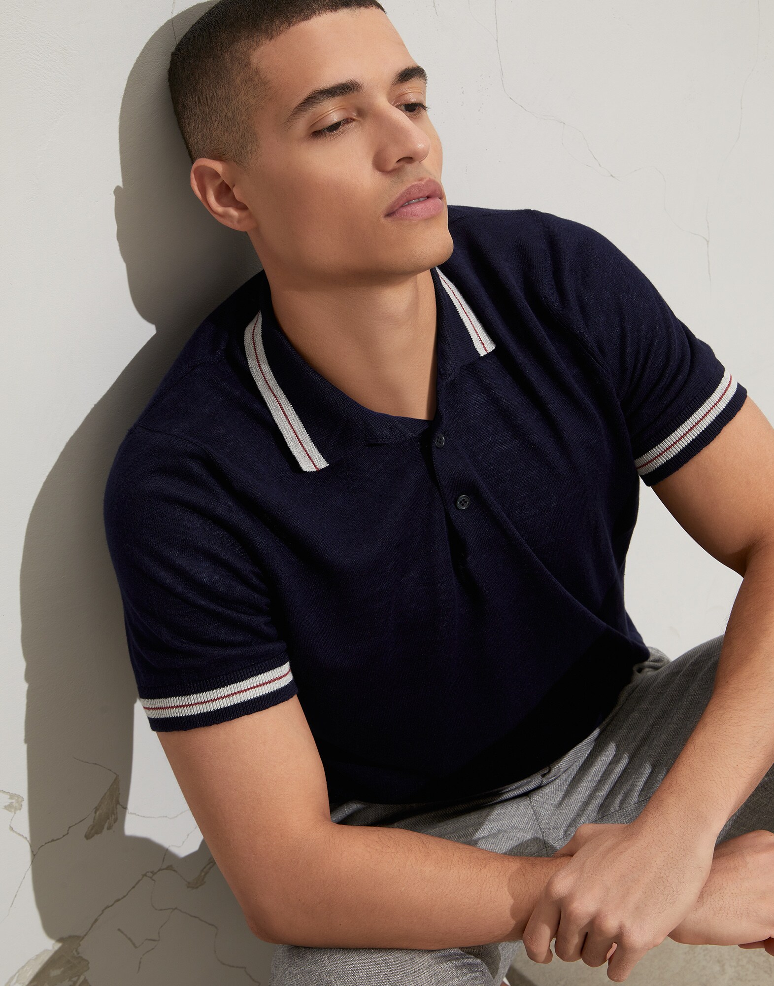 Polo-Style Sweater - Editorial