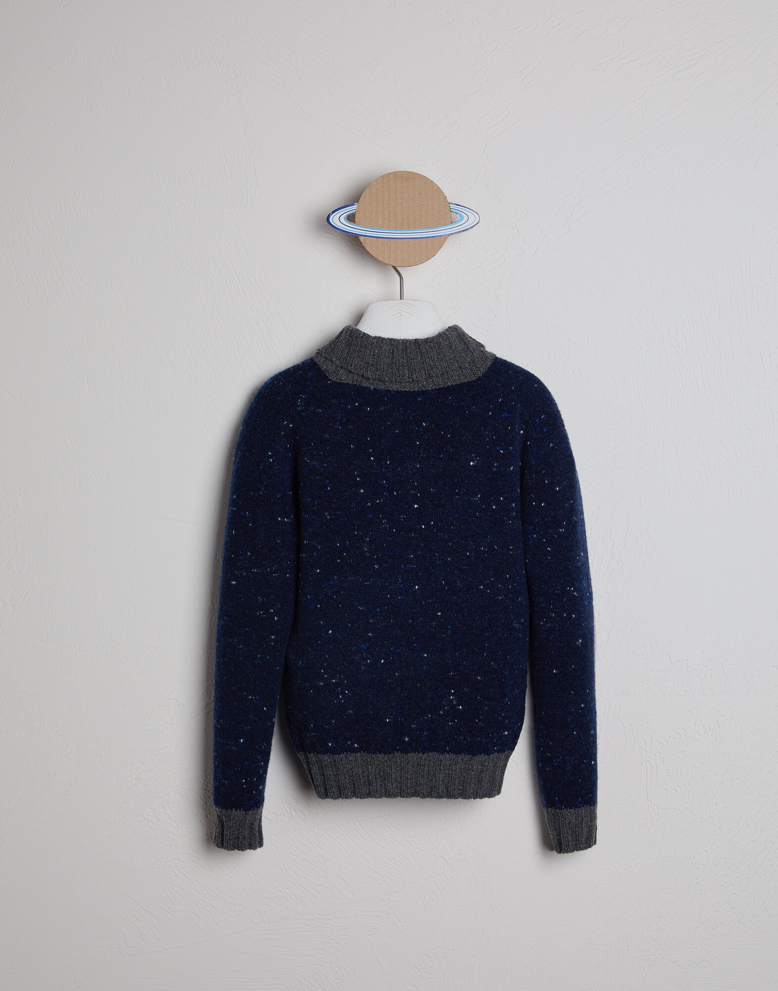 V-neck Sweater - Back view
