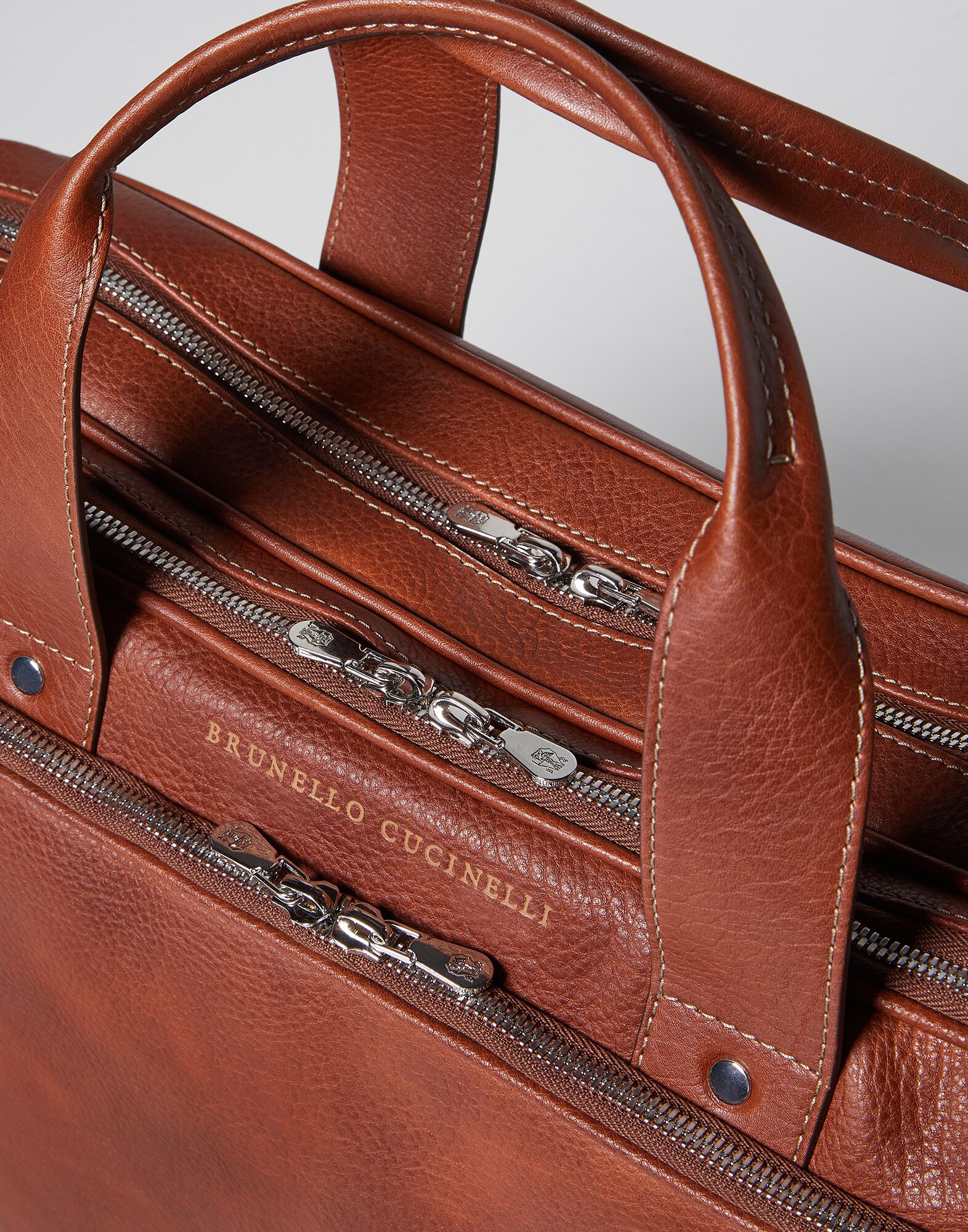 Office Bag Rum Man 3 - Brunello Cucinelli