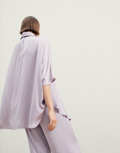 Silk Shirt - Back view