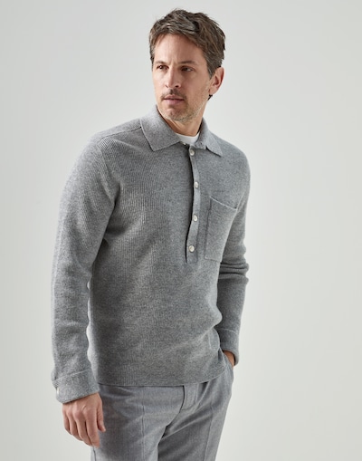 Polo-Style Sweater - Front view