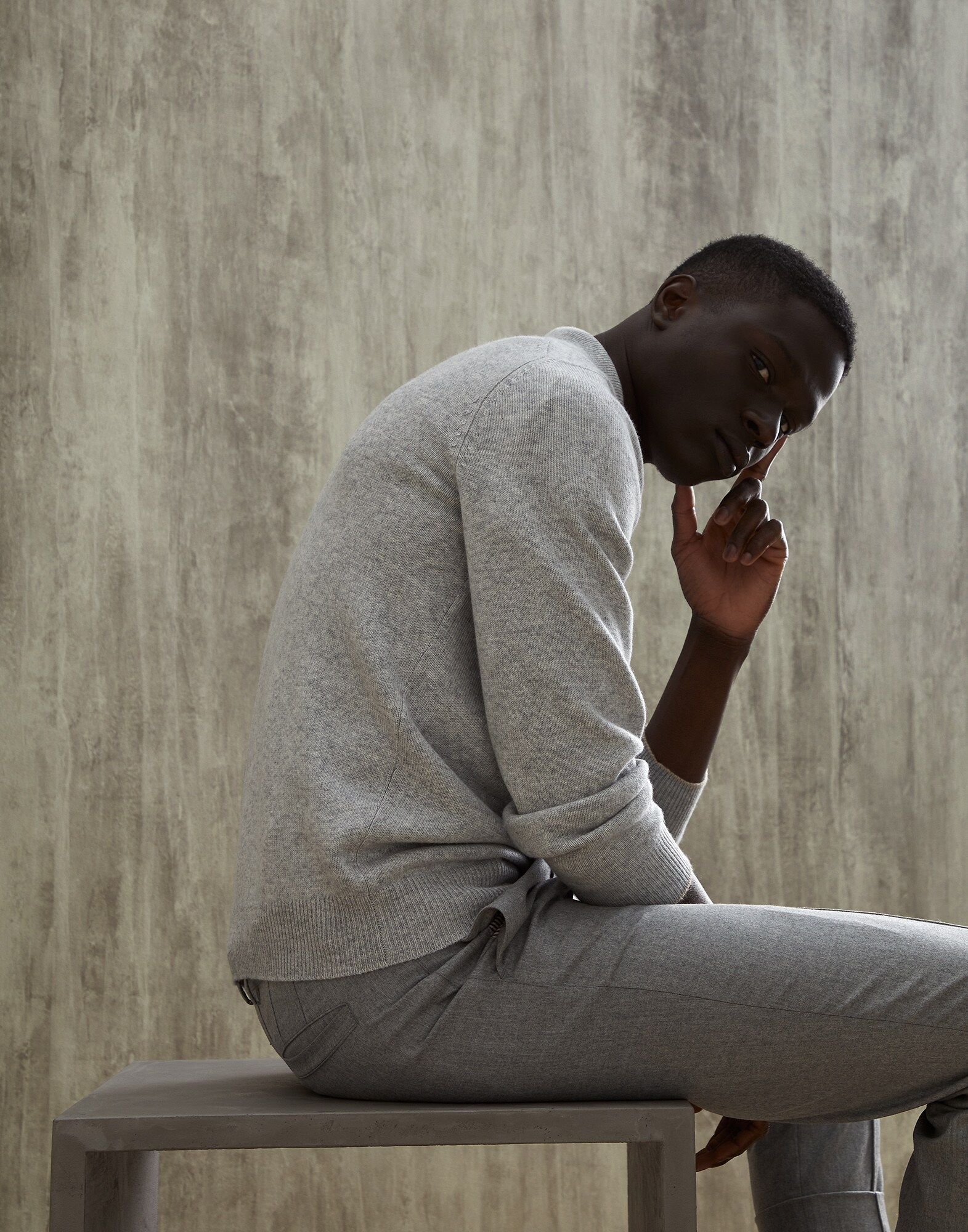 Polo-Style Sweater - Editorial view