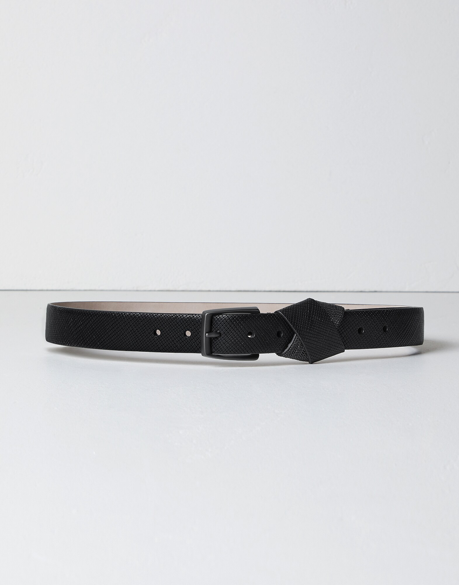 Ceinture Noir Femme 1 - Brunello Cucinelli