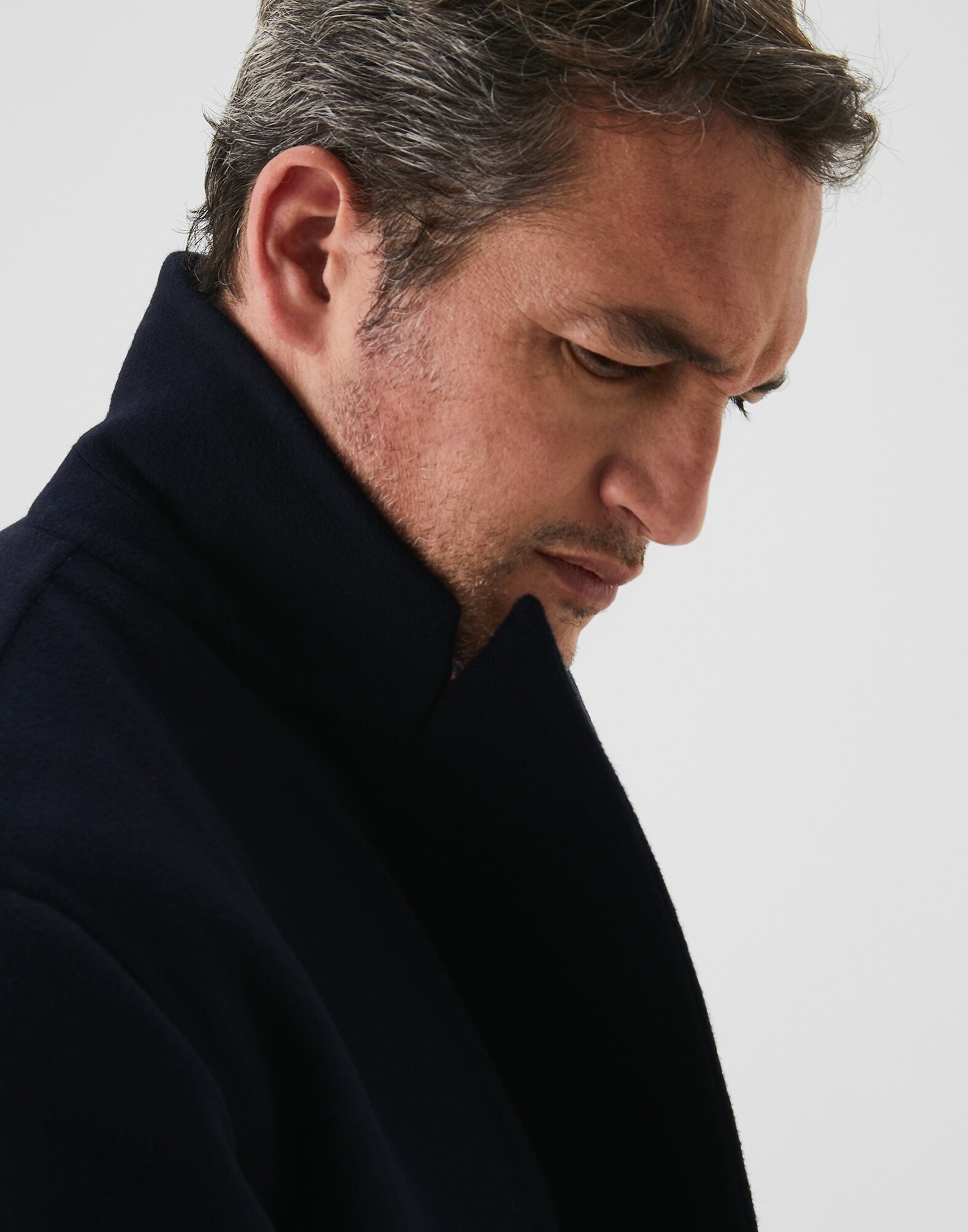 Coat Navy Blue Man 3 - Brunello Cucinelli