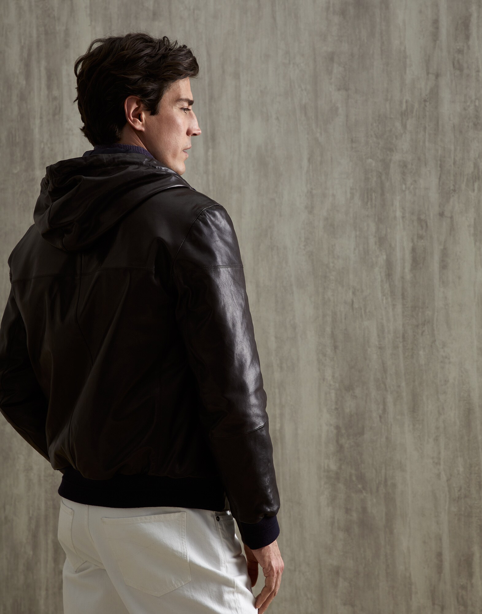 Leather - Back view