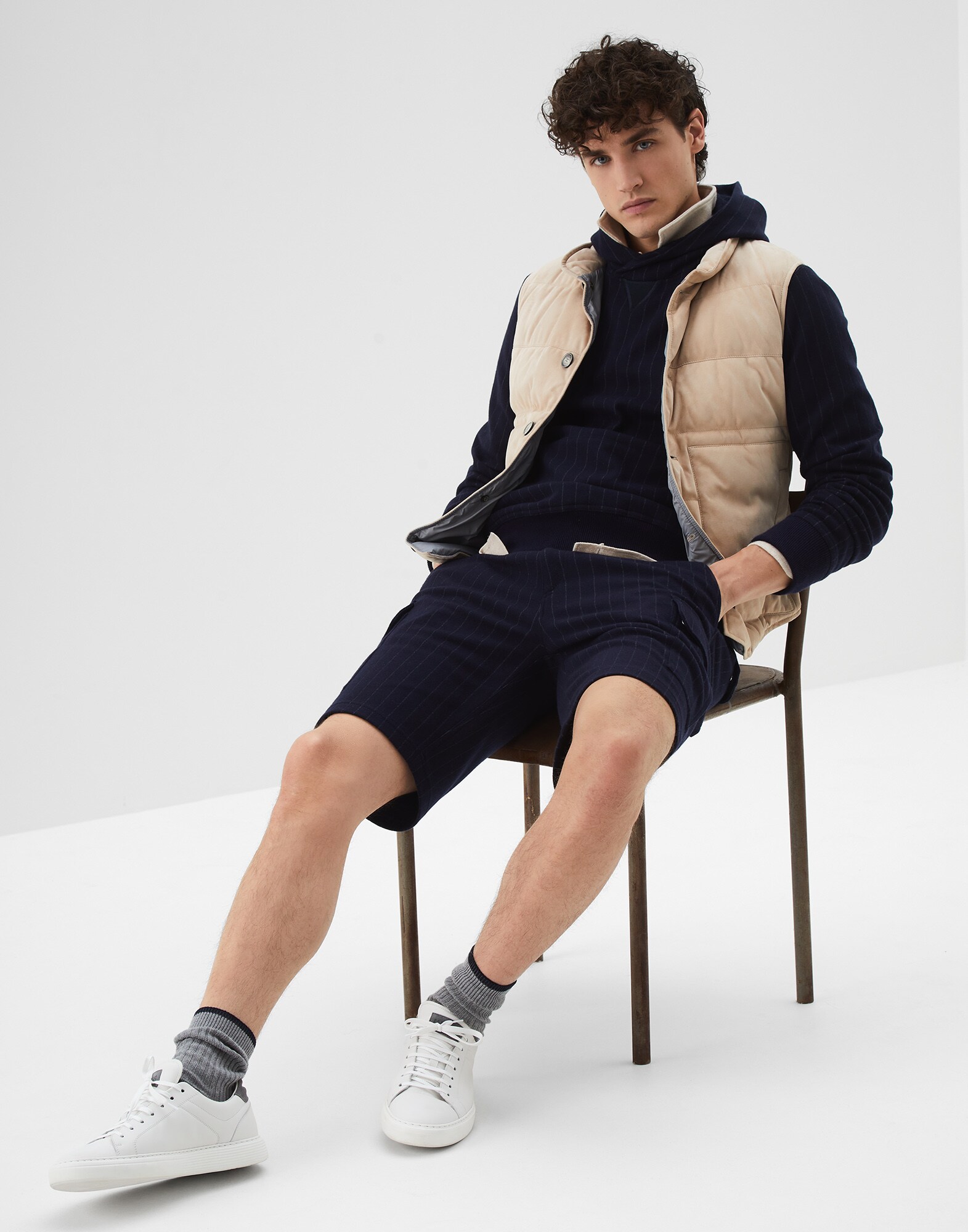Button-front Cardigan - Look
