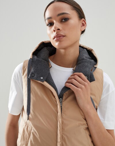Knit Down Jacket - Detail view