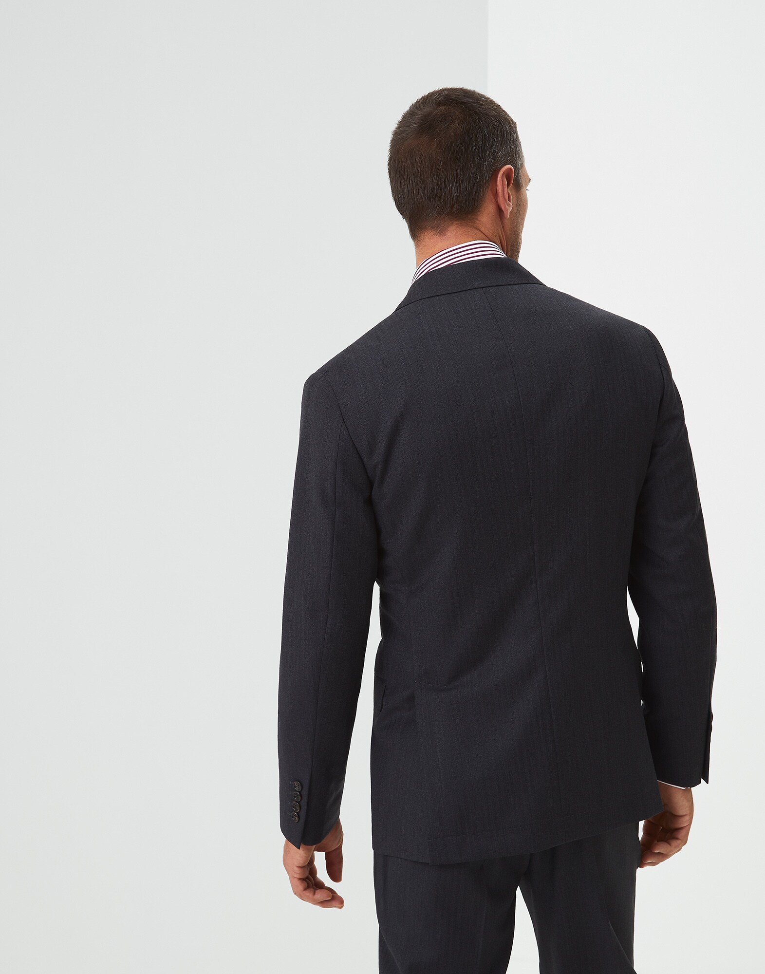 Single Breasted Blazer - Back view