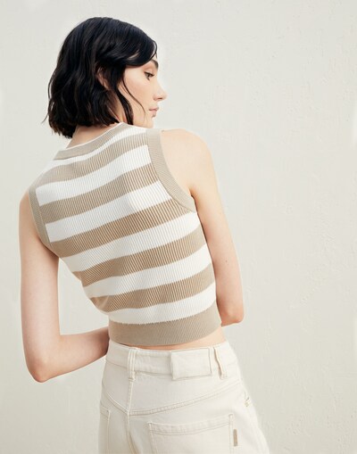 Knitted Top - Back view