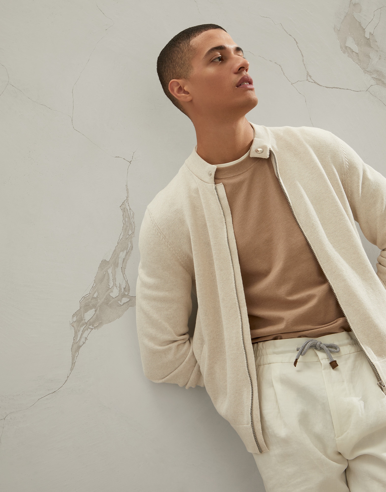 Zip-front Cardigan - Editorial