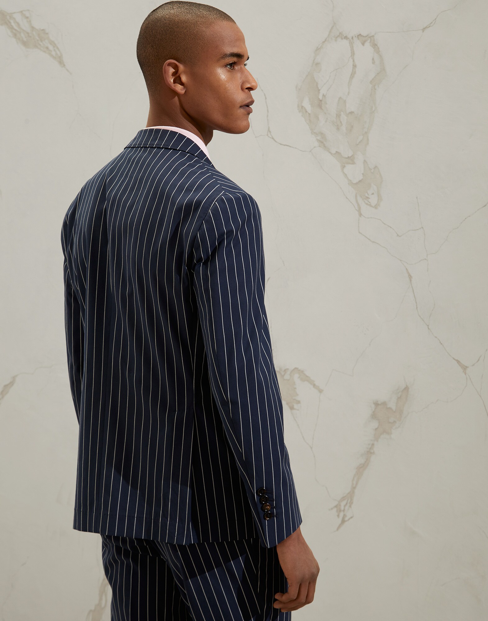 Single Breasted Blazer - Back
