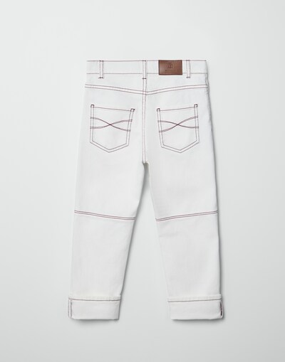 Denim Pants - Back view