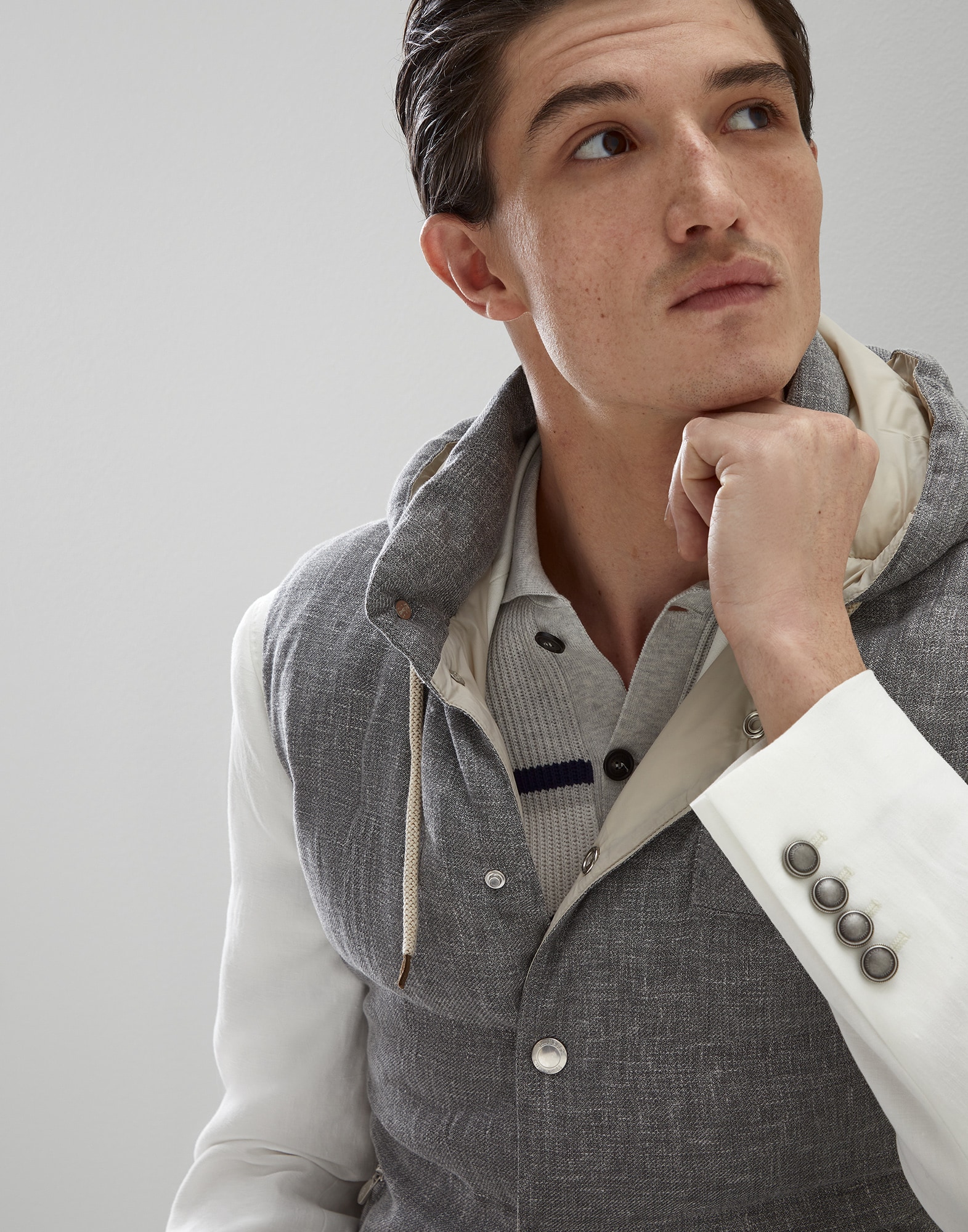 メンズ コート＆ジャケット - デザイナーズ アウターウェア | Brunello 