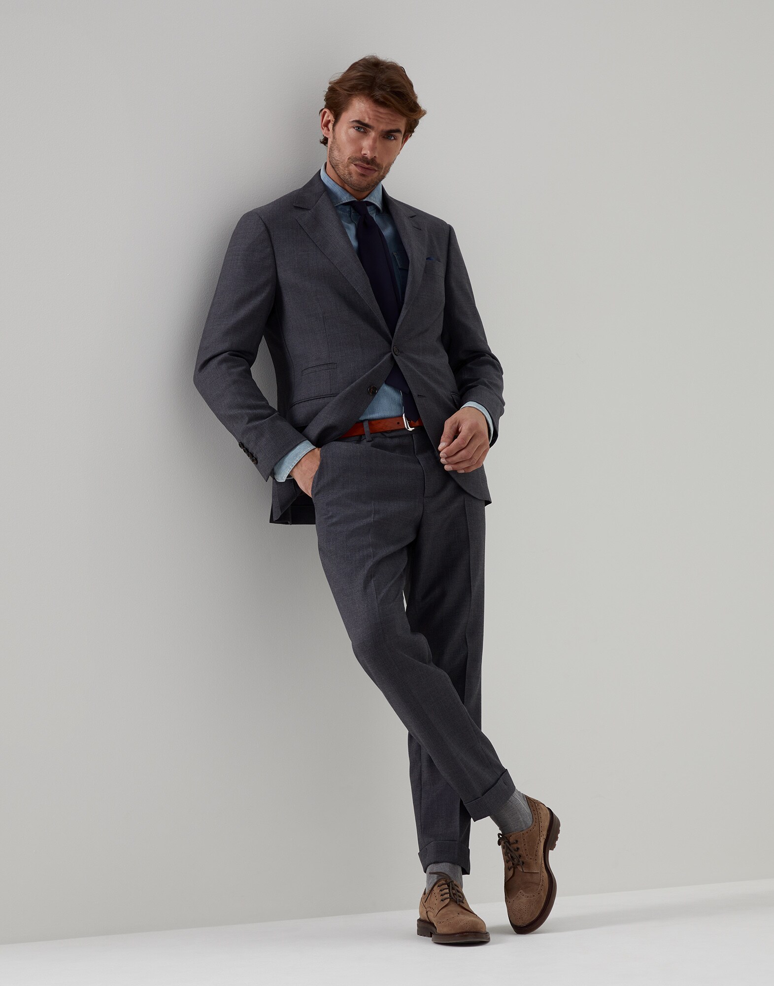 Flat front - Full look