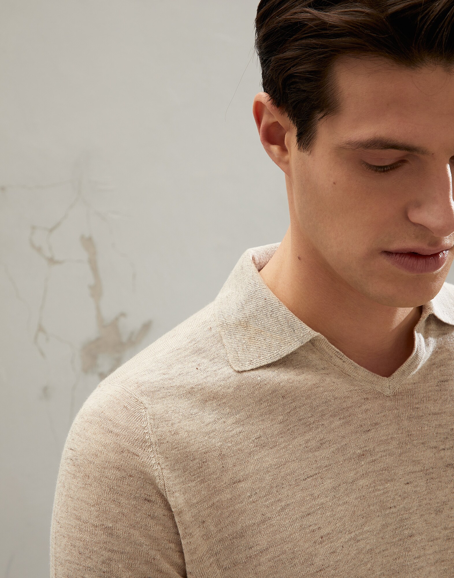 Polo-Style Sweater - Detail view