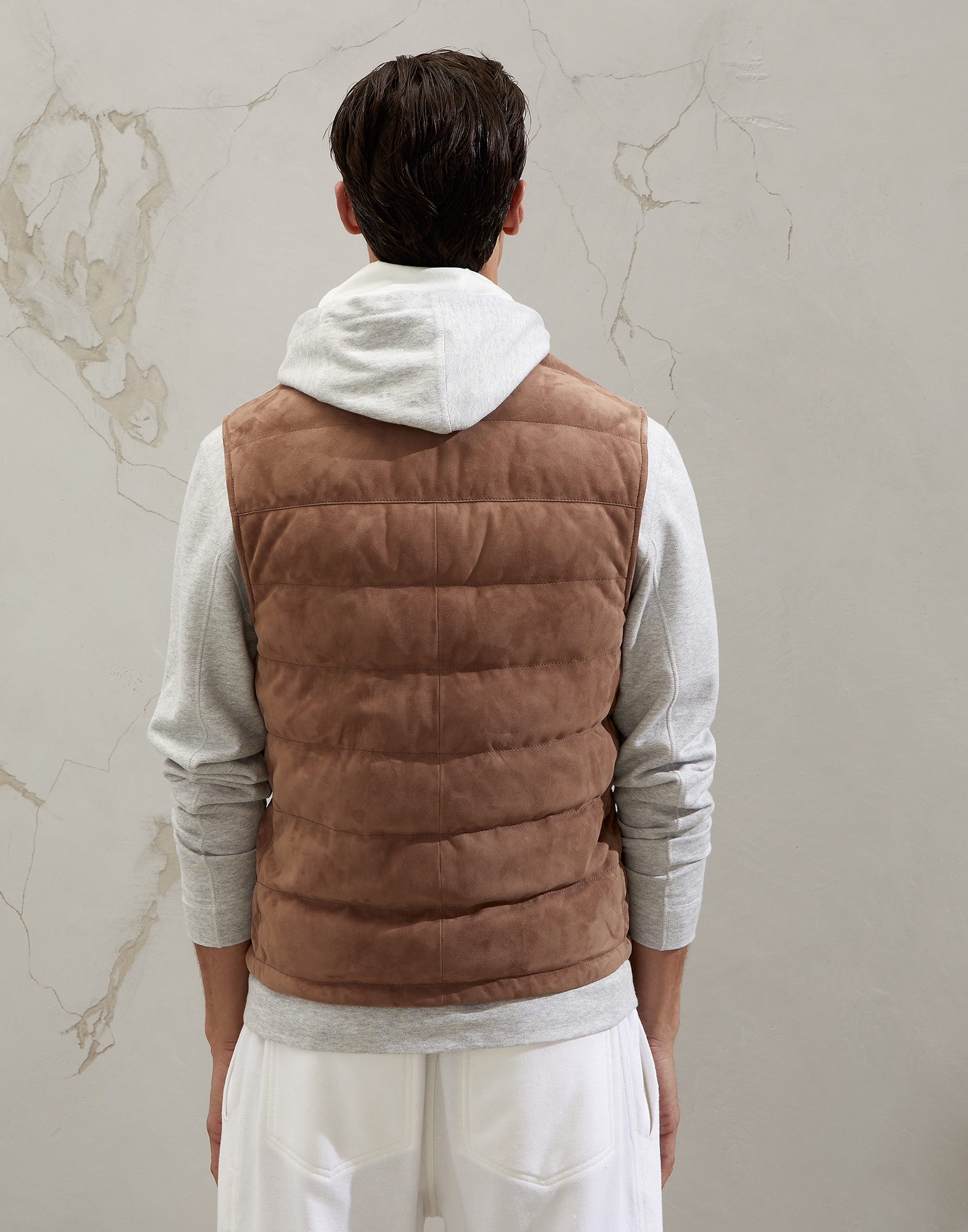 Down Sleeveless Jacket - Back