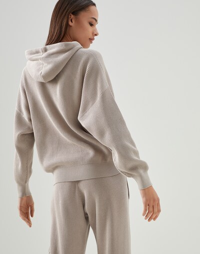 Pullover mit Kapuze - Rückansicht