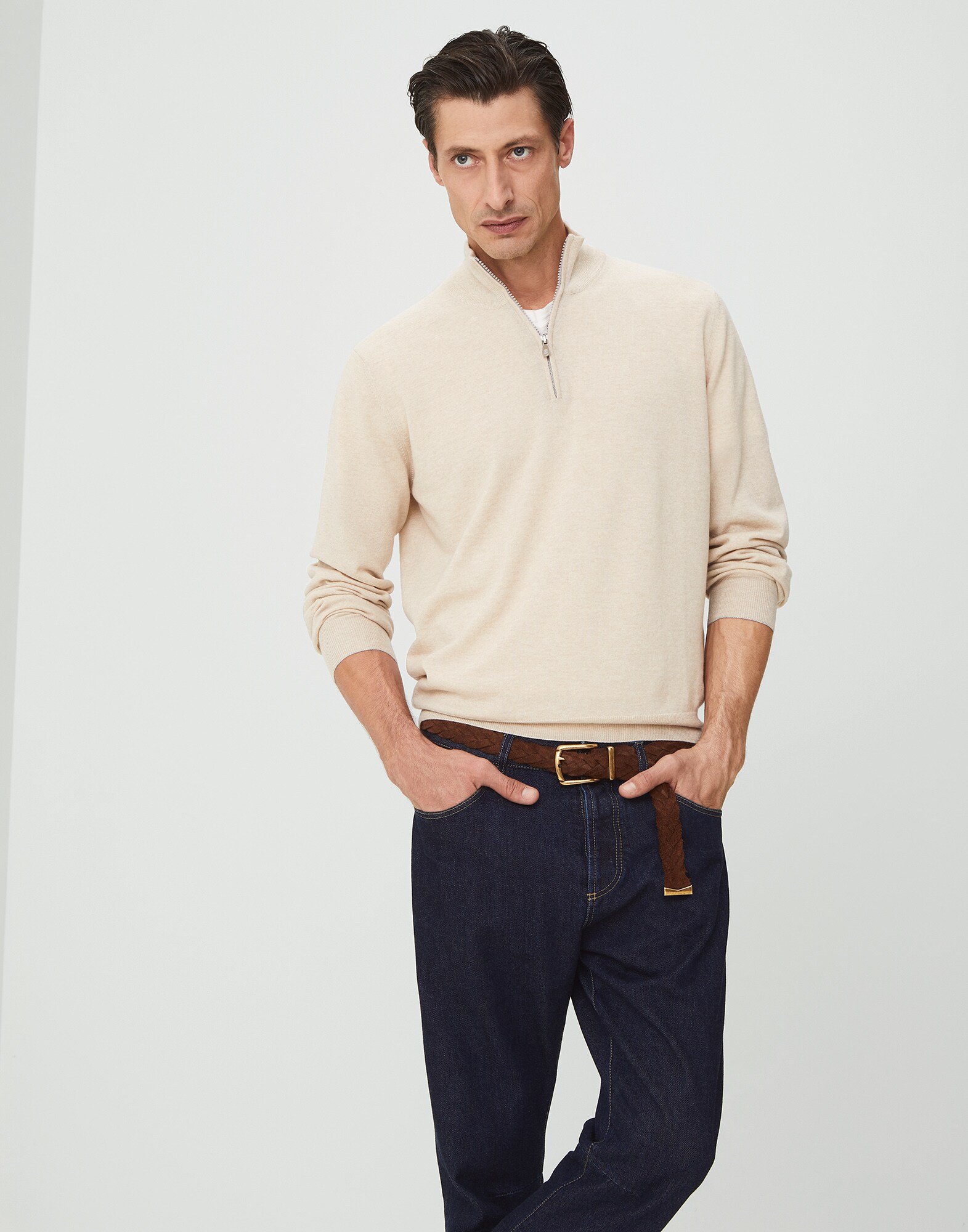 Pull Col Haut - Vue frontale