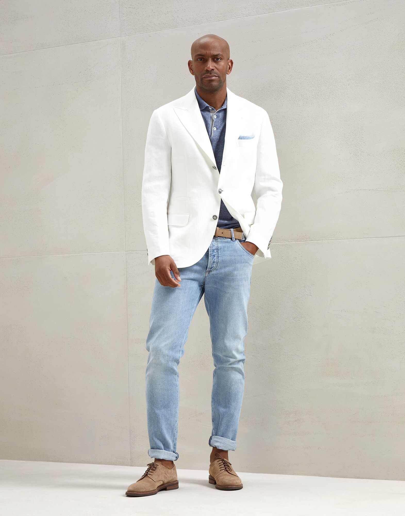 Polo-Style Sweater - Full look