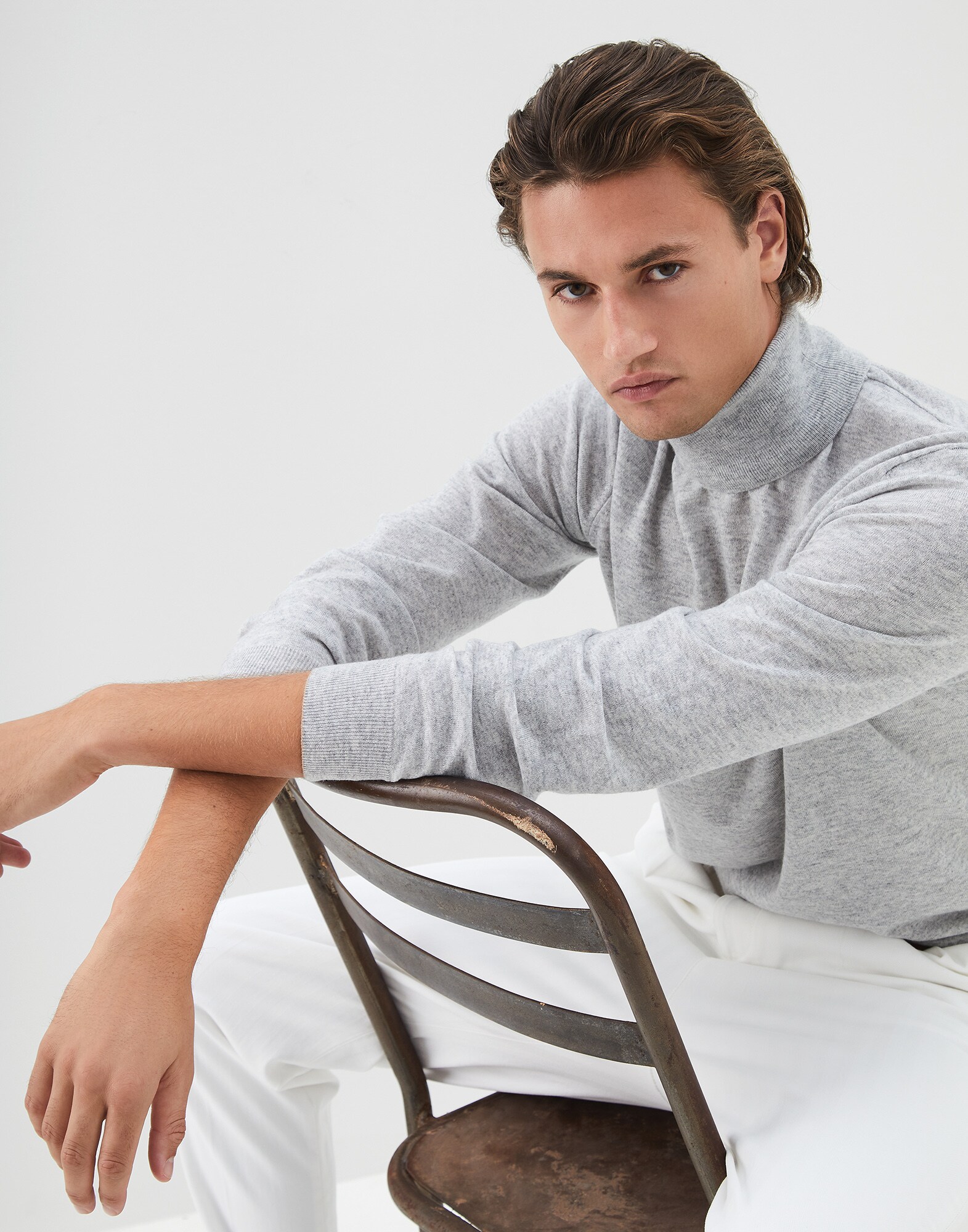 High Neck Sweater - Editorial