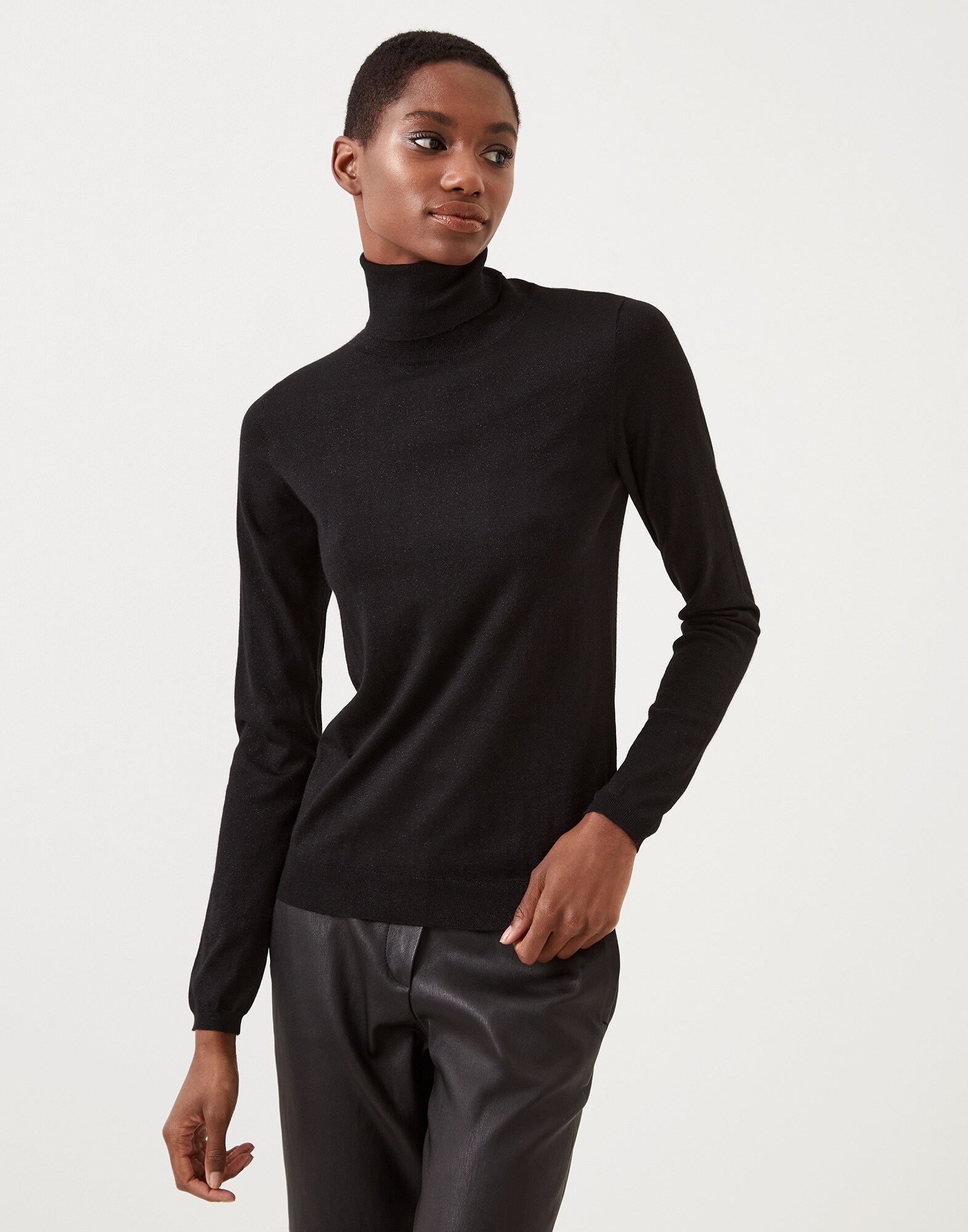 lightweight turtleneck womens