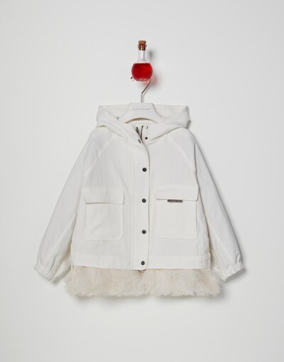 Denim outerwear jacket Off-White Girl - Brunello Cucinelli 
