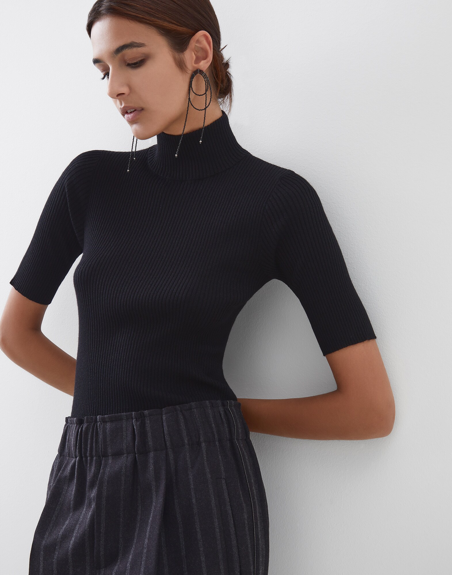 Pull Col Haut - Editorial
