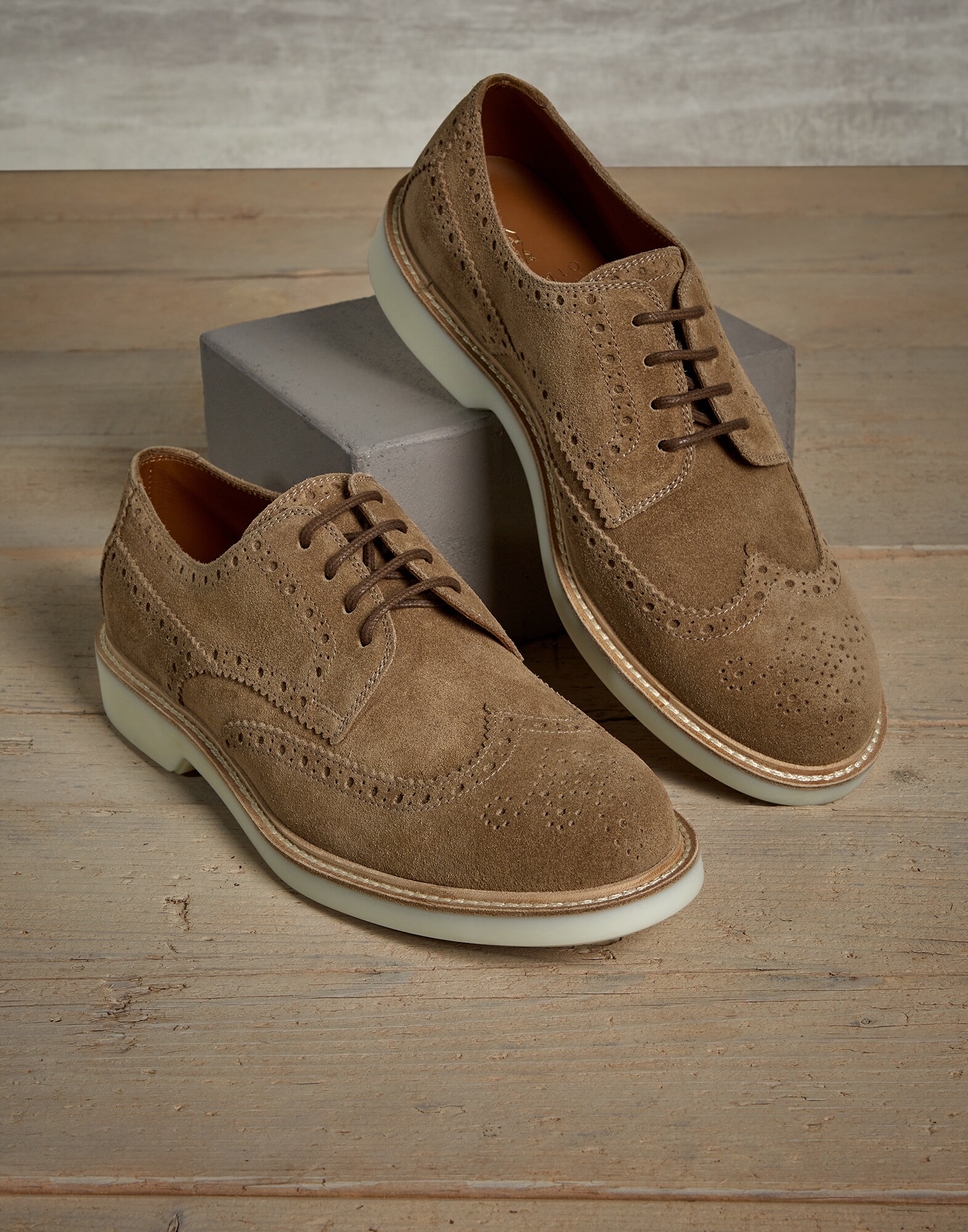 Full brogue derby Buff Man - Brunello Cucinelli