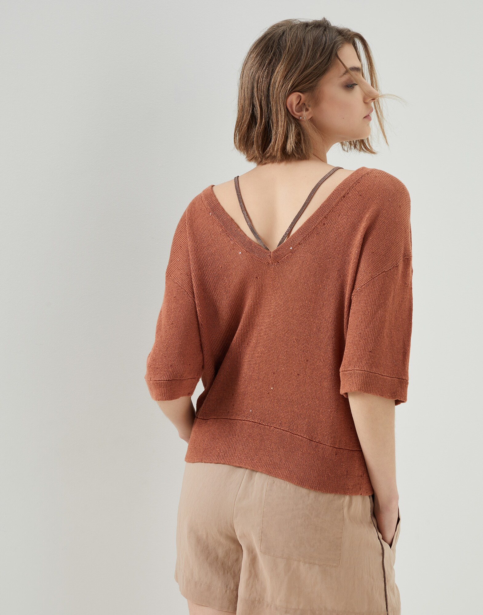 Knitted Top - Back view