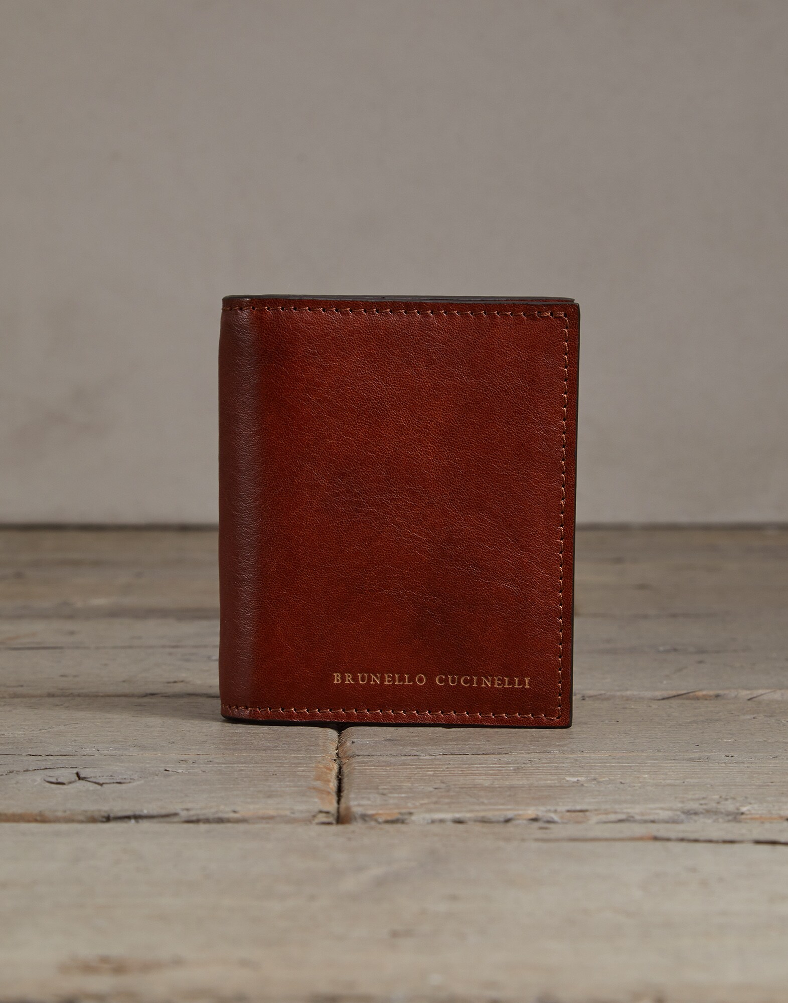 Wallet Cognac Man 1 - Brunello Cucinelli
