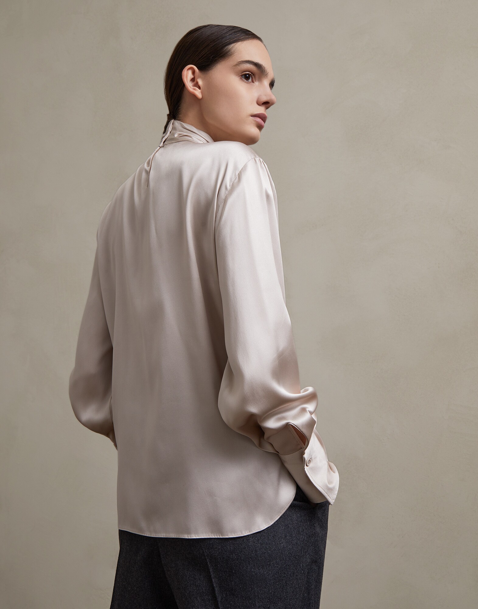 Long Sleeve T-Shirt - Back view