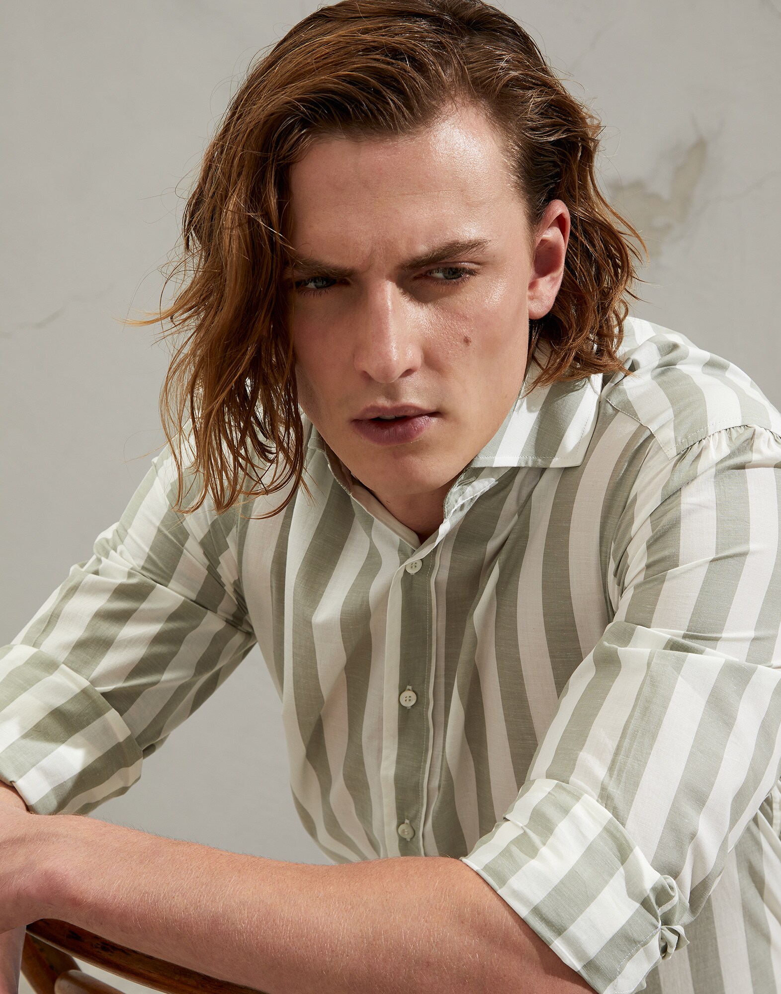 French Collar Shirt - Detail view