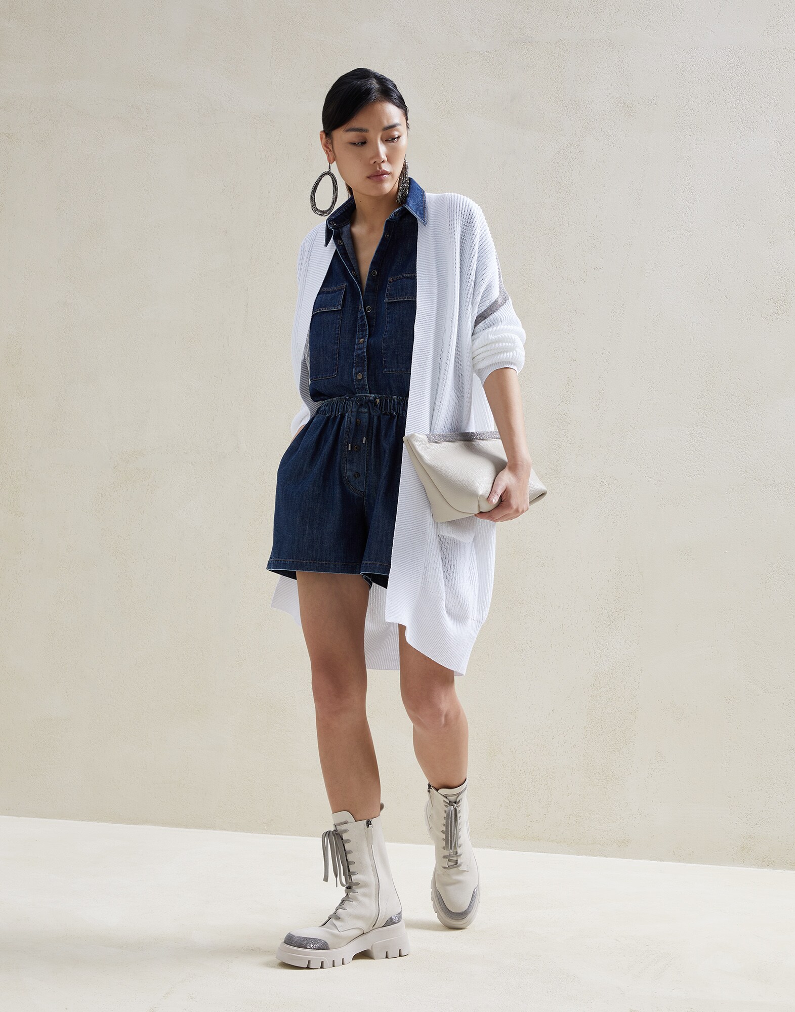 Cardigan Outerwear - Vue tenue complète