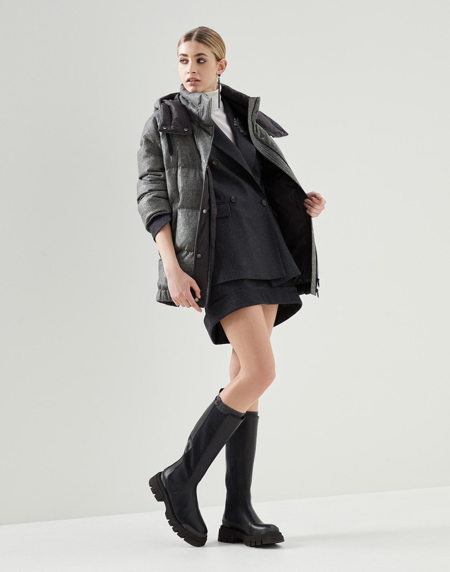 Down Jacket - Full look