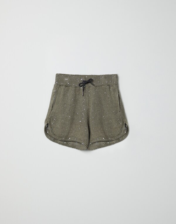 Knit shorts Military Girl - Brunello Cucinelli