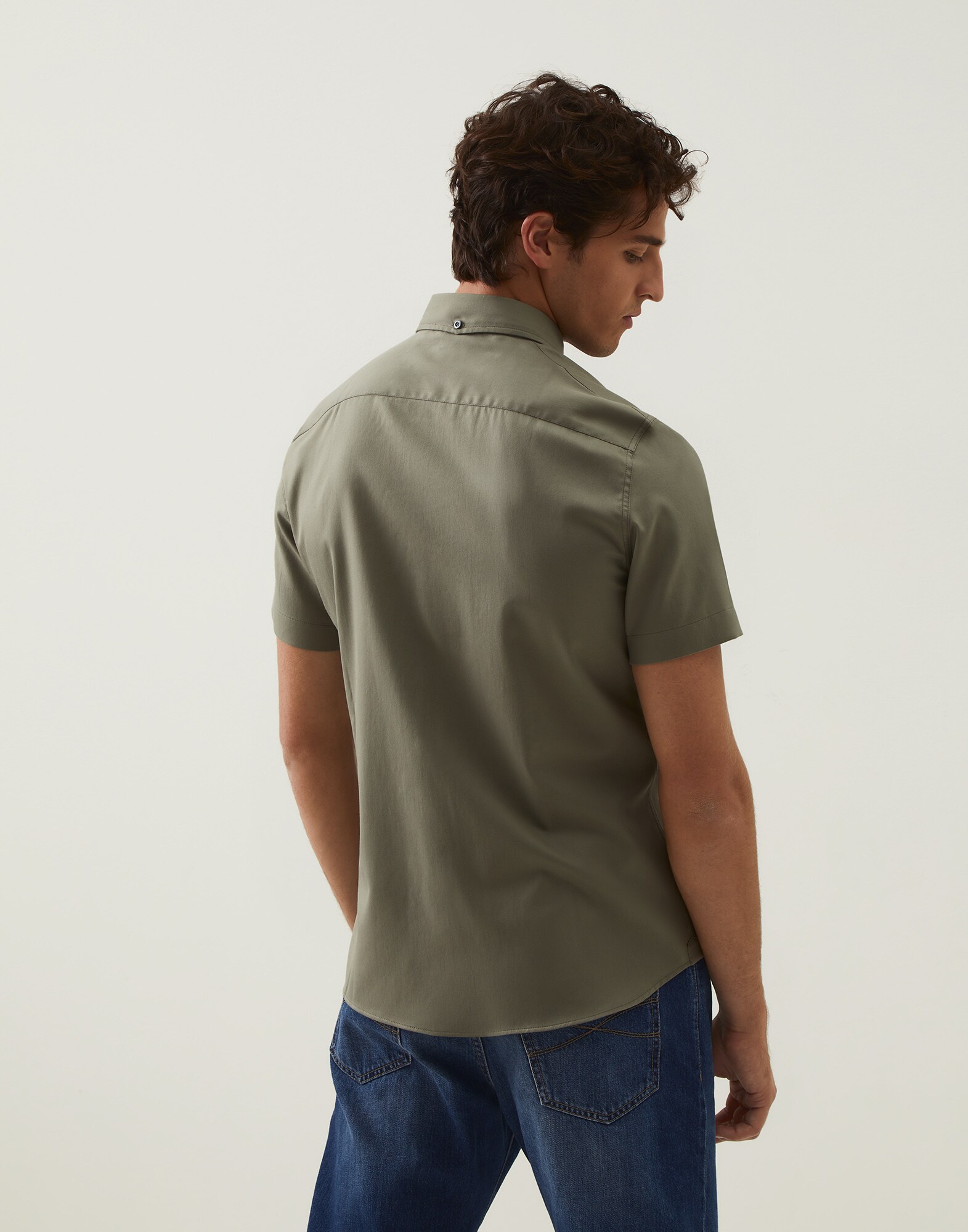 Camisa de Manga Corta - Back