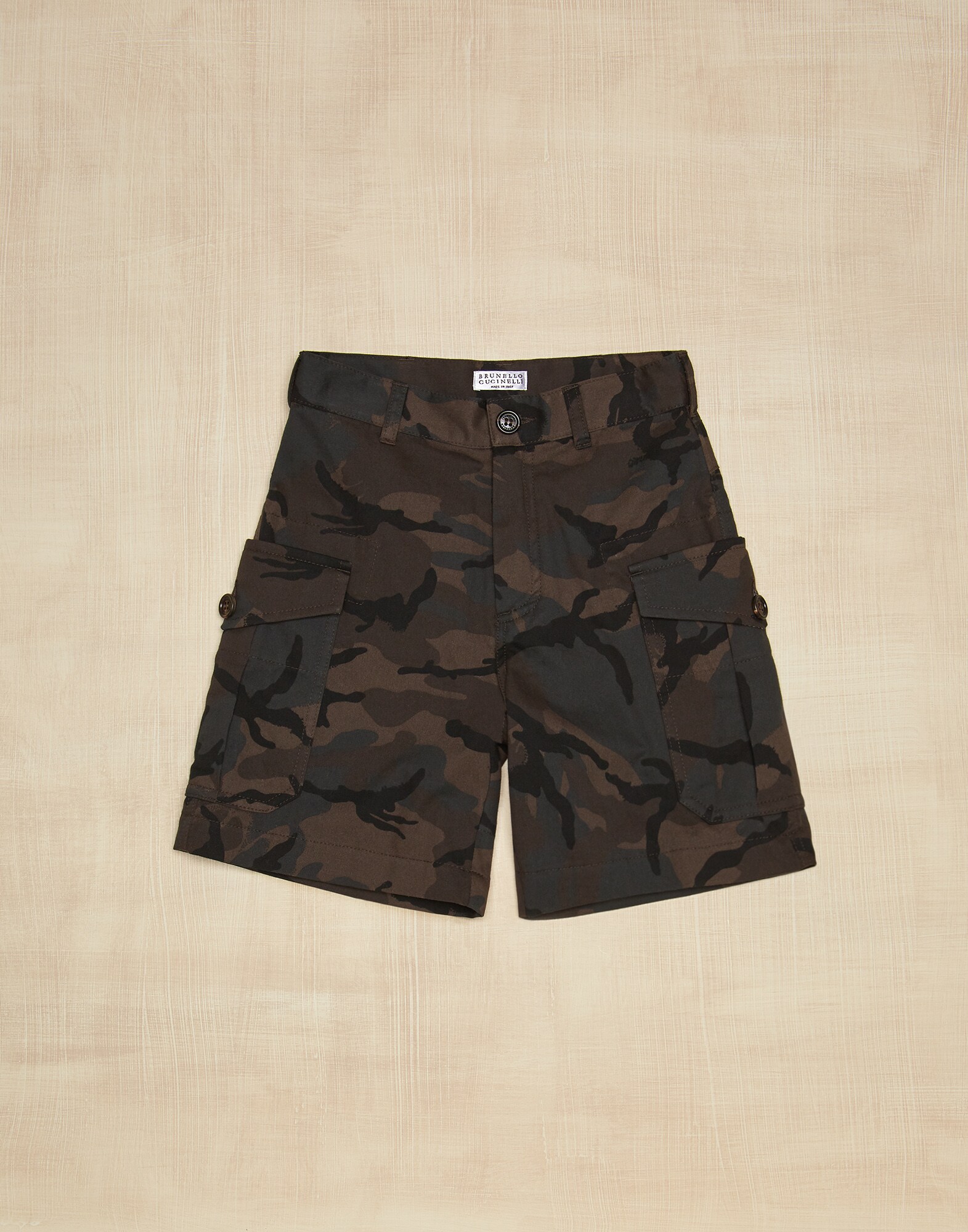 バミューダパンツ ミリタリー ボーイズ 0 - Brunello Cucinelli