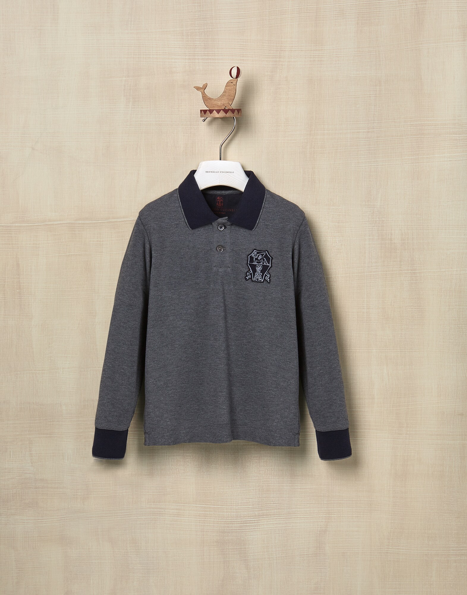 T-Shirt Lead Boy 0 - Brunello Cucinelli