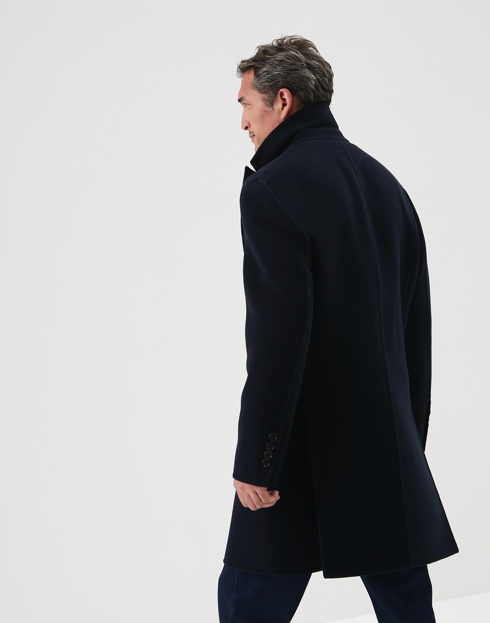Coat Navy Blue Man 2 - Brunello Cucinelli