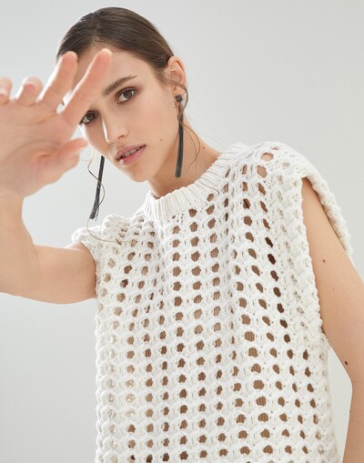 Cashmere and silk sweater (222M32364510) for Woman | Brunello Cucinelli