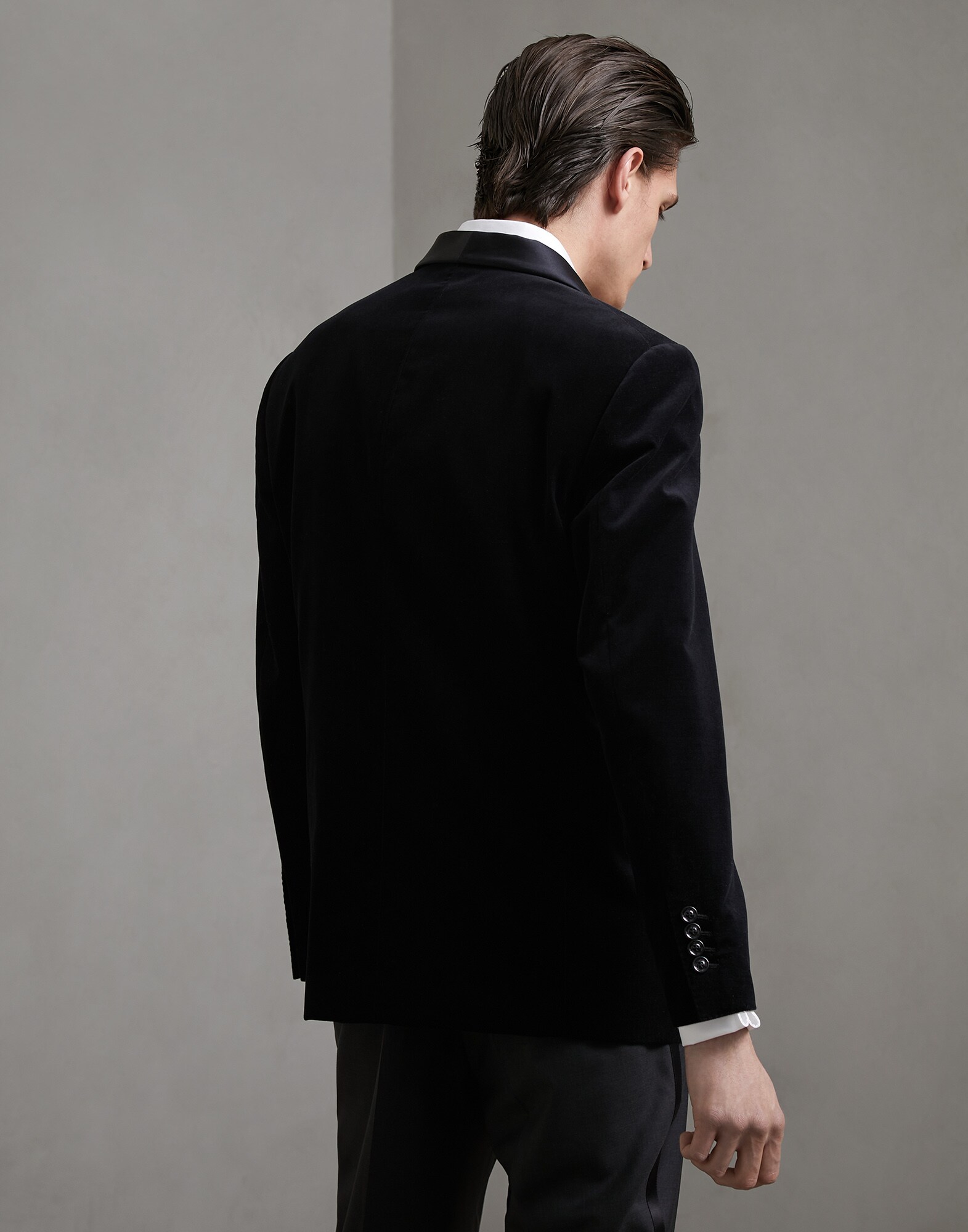 Smoking Jackett Schwarz Herren 1 - Brunello Cucinelli