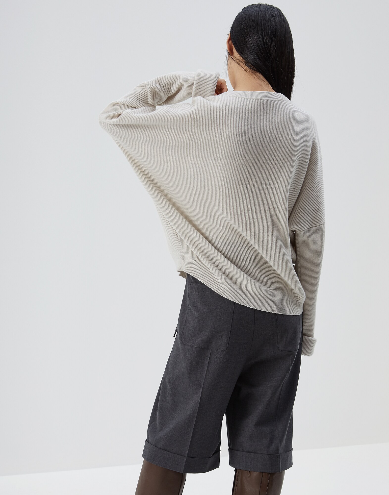 Crewneck Sweater - Back view