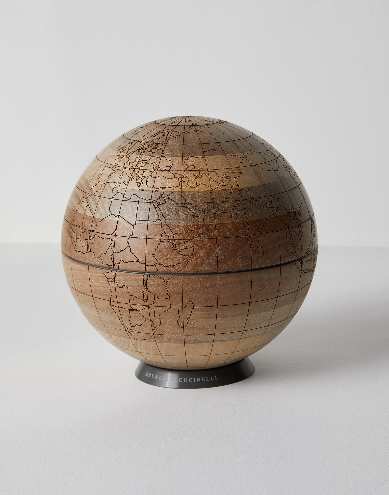 World map Walnut Lifestyle - Brunello Cucinelli